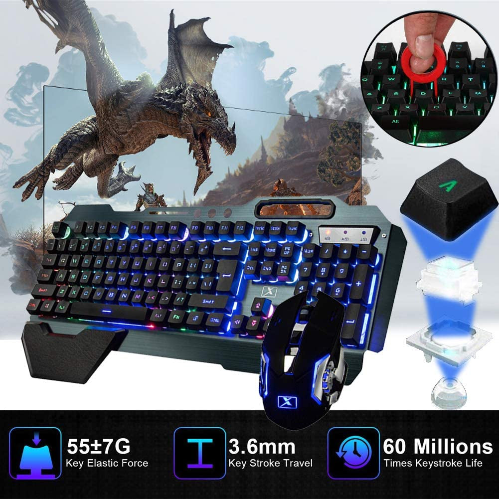 Wireless Gaming Keyboard and Mouse