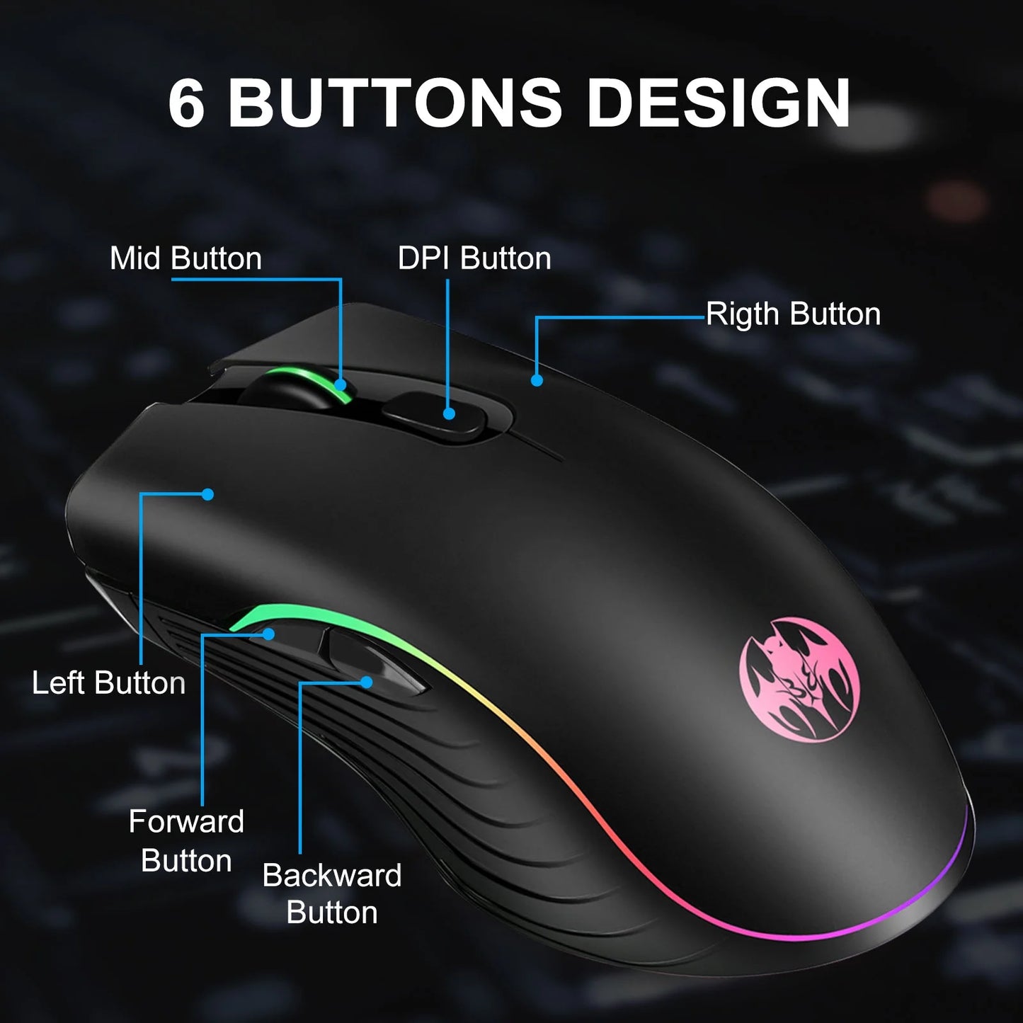 M06 Wireless Gaming Mouse