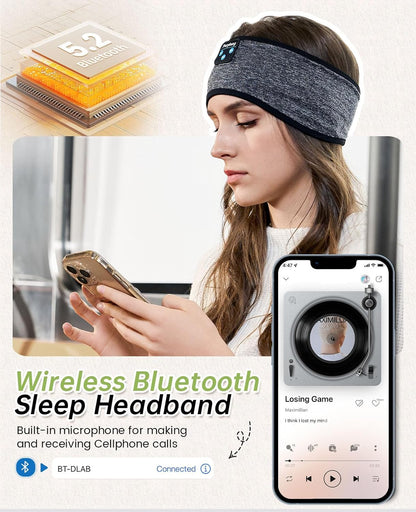 Bluetooth Sleep Headphones Headband 