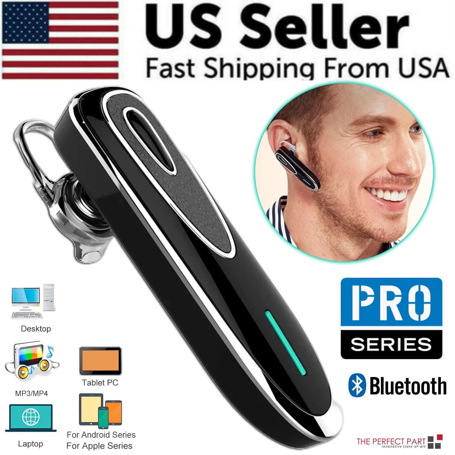 Bluetooth Wireless Driving Headset