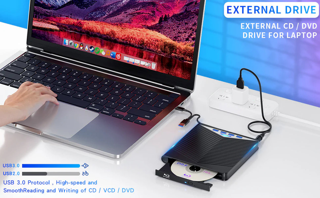 External CD DVD Drive 