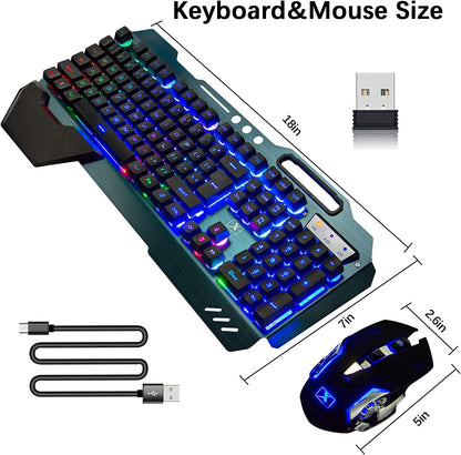 Wireless Gaming Keyboard and Mouse