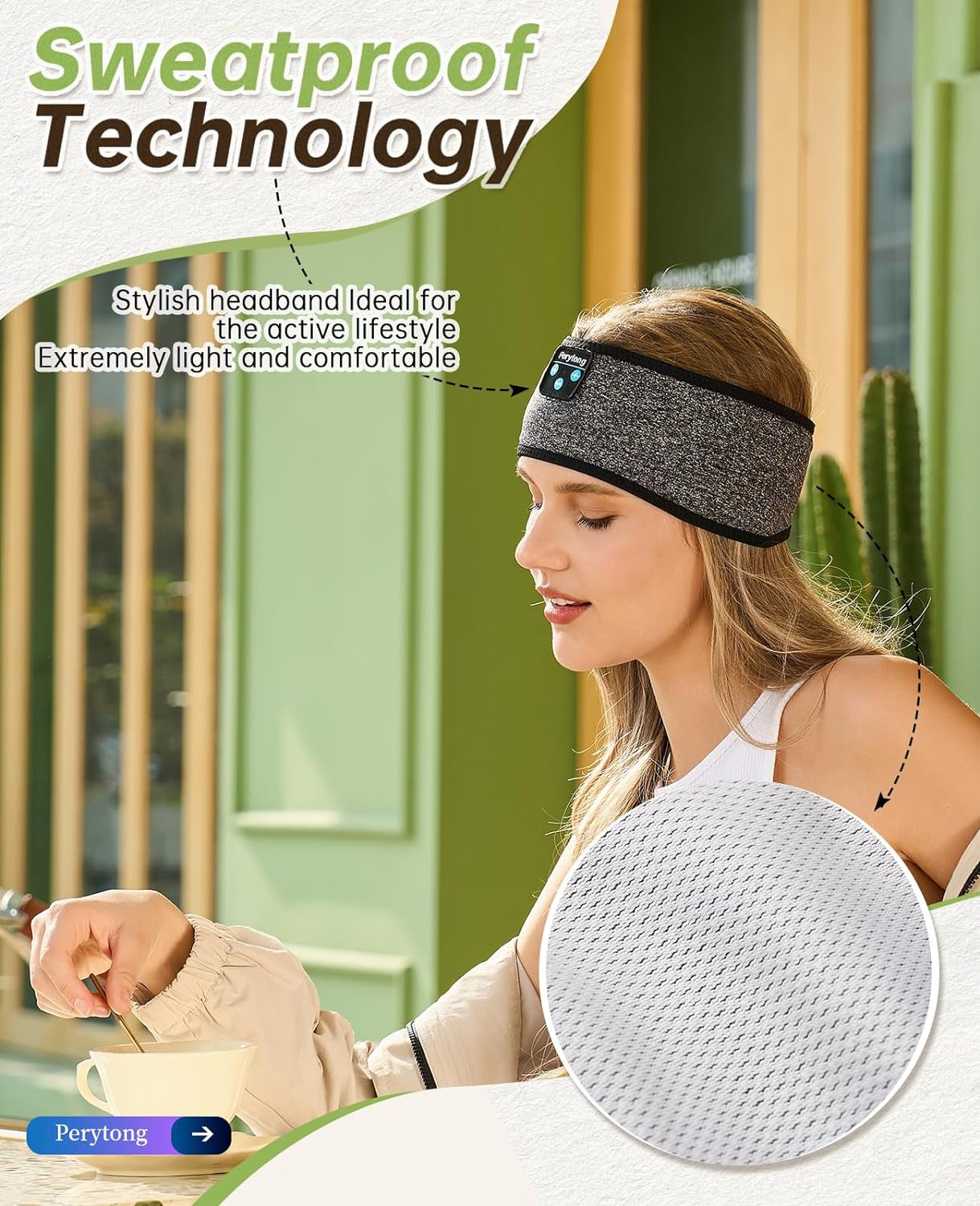 Bluetooth Sleep Headphones Headband 