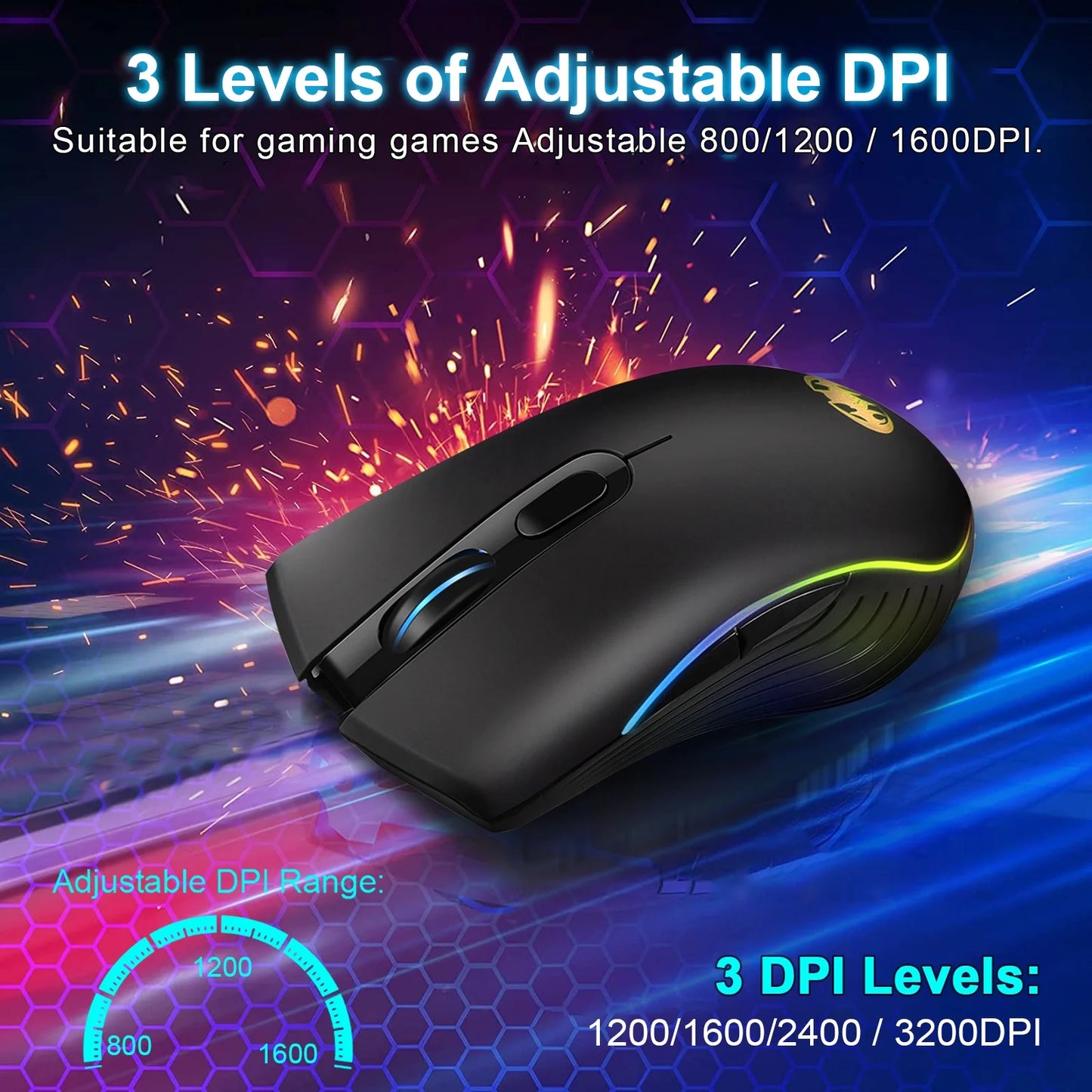 M06 Wireless Gaming Mouse